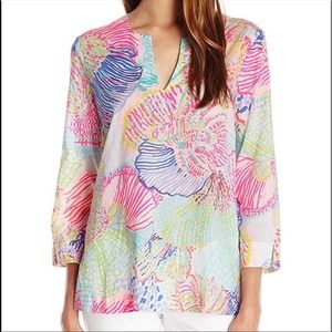 Lilly Pulitzer Amelia Island Top Roar of The Seas